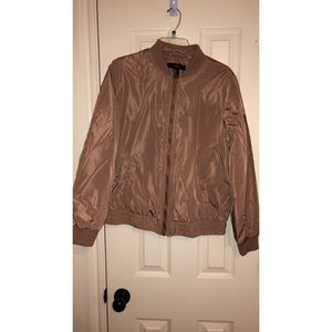 Forever 21 Mauve Bomber Jacket